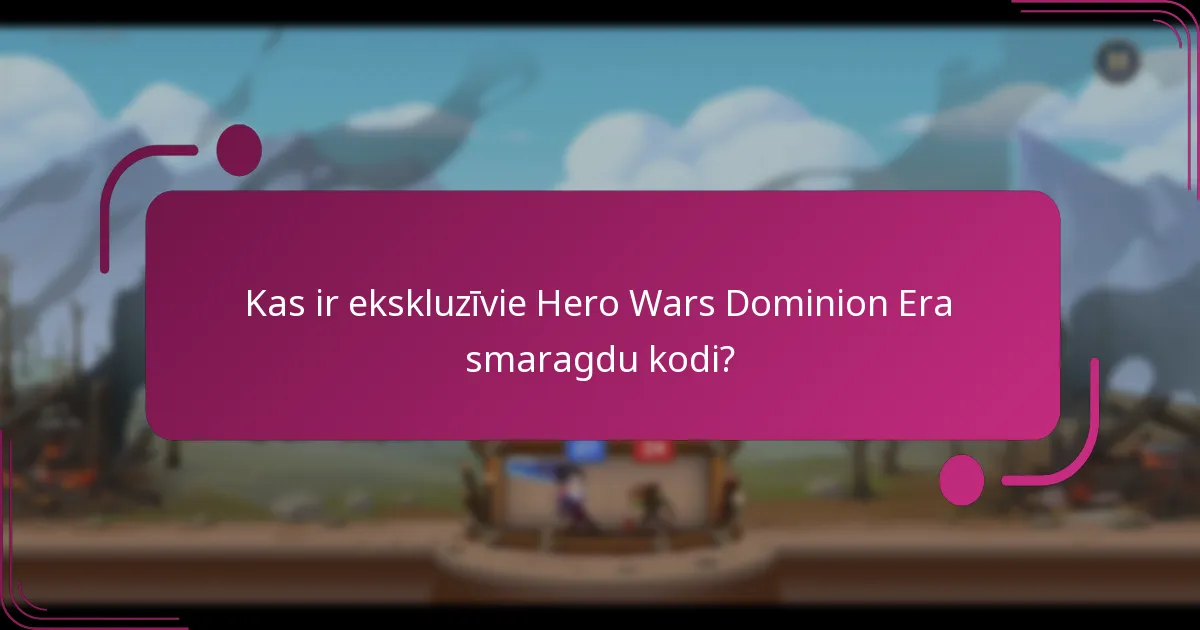 Kādas ir labākās prakses smaragdu kodu izmantošanai?